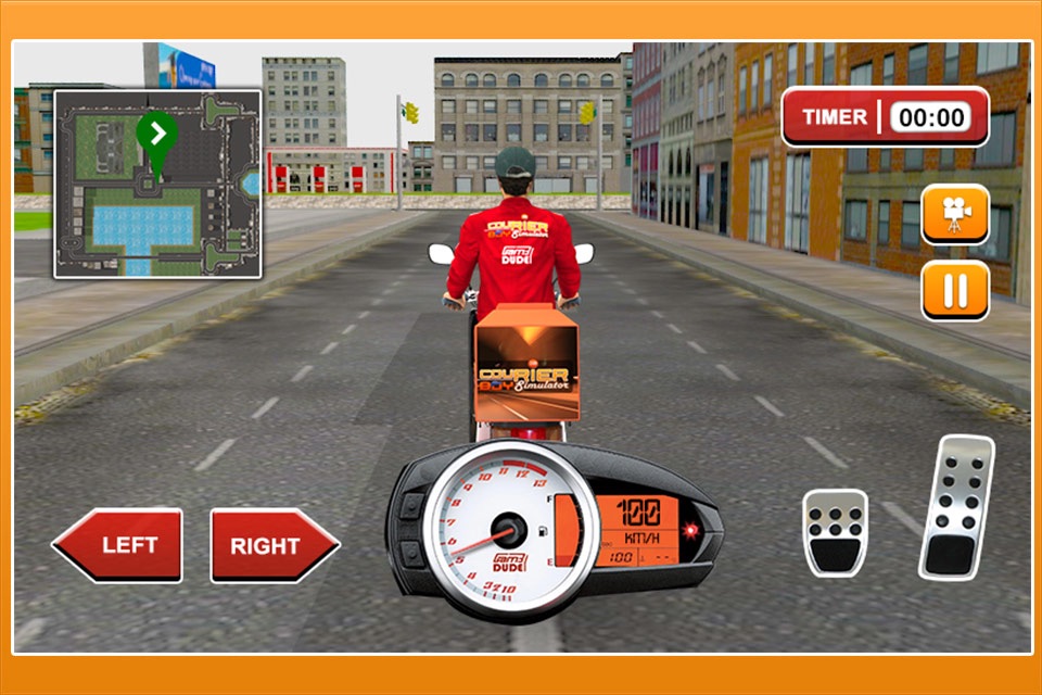 3D Courier Boy Simulator - Best courier, postal service and rider simulation game screenshot 4