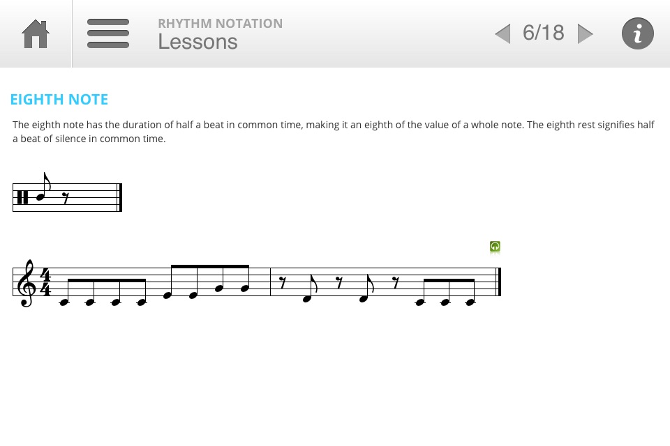 Musition Rhythm Notation screenshot 3