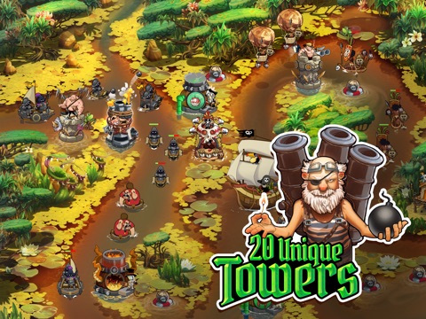 Pirate Legends TD для iPad