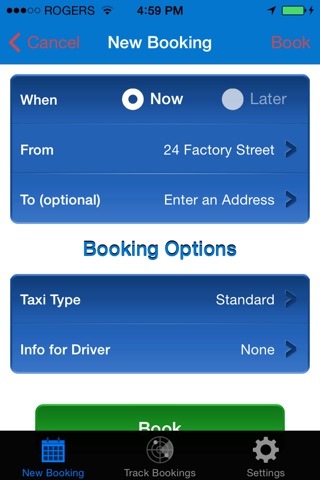 BayStateTaxi screenshot 2