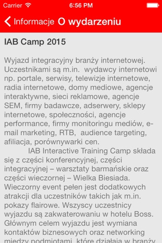 IAB Camp 2015 screenshot 4