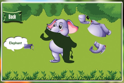 Animal Puzzle – Amazing jungle puzzle game for toddlers preschool learning screenshot 3