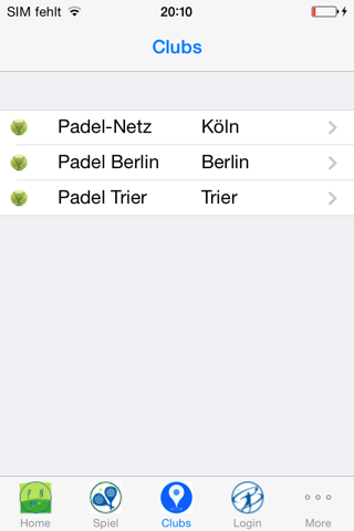 Padel-Netz screenshot 2