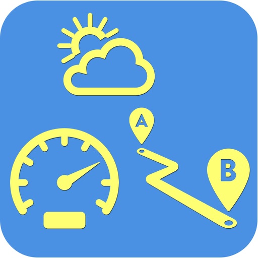 Speed Map - Weather, Map, Speedometer, Route Tracker icon