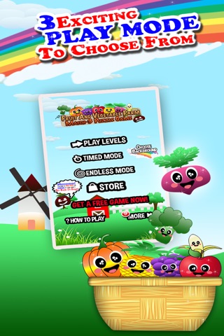 AAA Veggie-Fruity Farm Puzzle Game -- Unleash the heroes in you!! screenshot 4