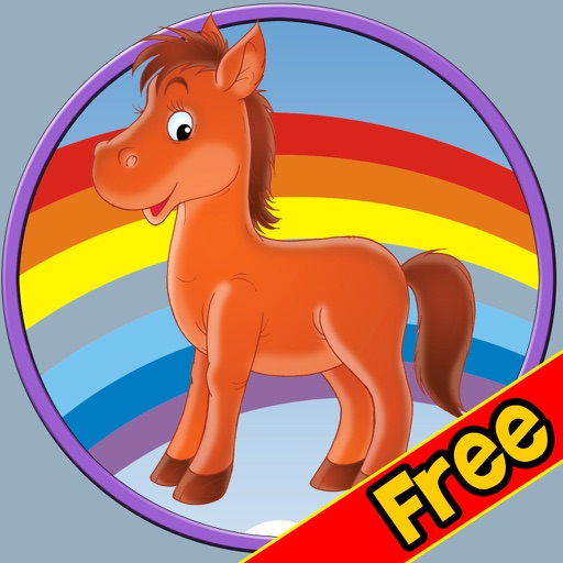 my kids and horses collection - free icon