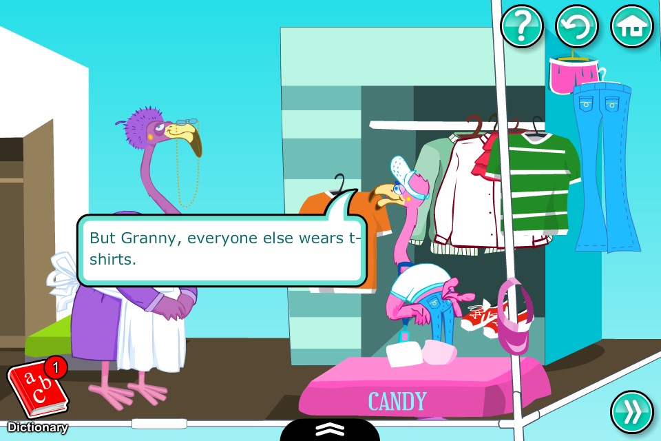 Clothes, Colours and Words - English for Tweens screenshot 3