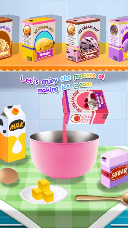 Ice Cream Maker Salon