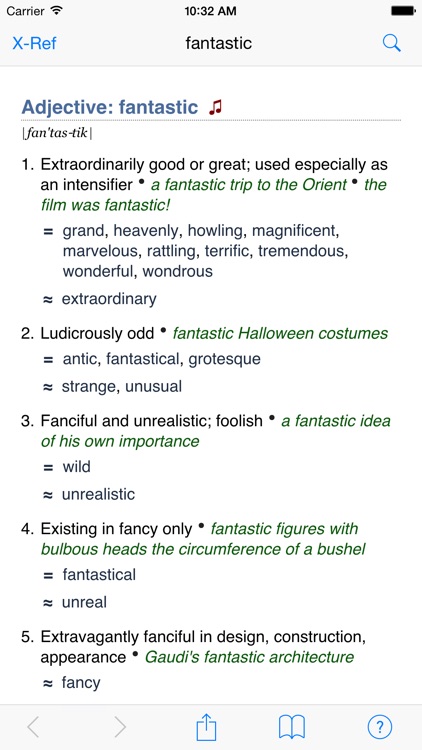 Audio dictionary - WordWeb American English