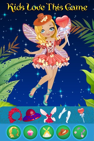 My Magic Little Secret Fairy Land BFF Dress Up Club Game - Free App screenshot 2