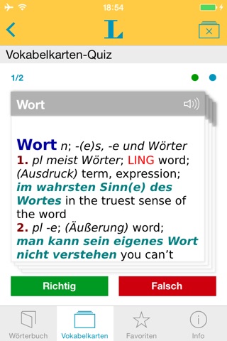 Englisch XL Pro Wörterbuch screenshot 3