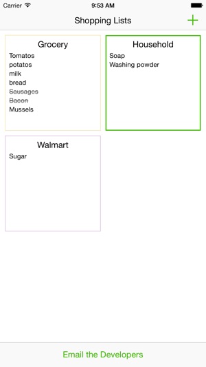 SavouryList - Grocery List for Shopping(圖2)-速報App