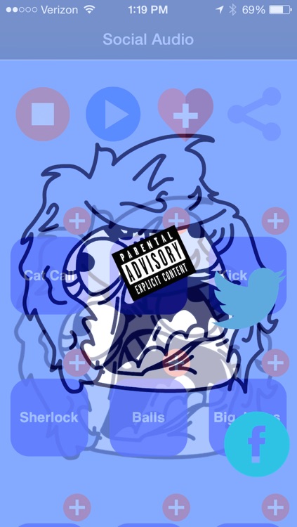 Social Audio - Share a swear, insult or mean witty response!