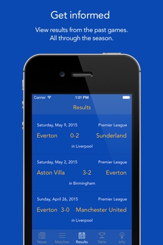 Go Everton! — News, rumors, matches, results & stats! screenshot 3