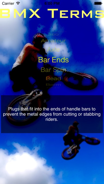 BMX Terms