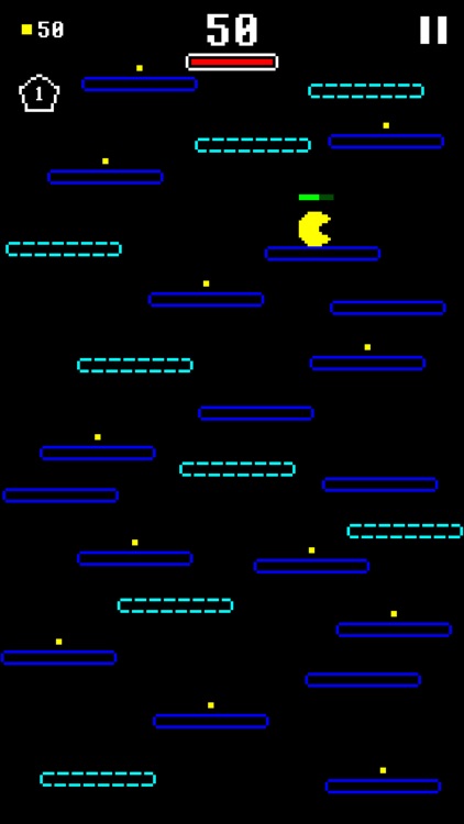 Dac Jump Pixel a retro style jump up game of pac series screenshot-3