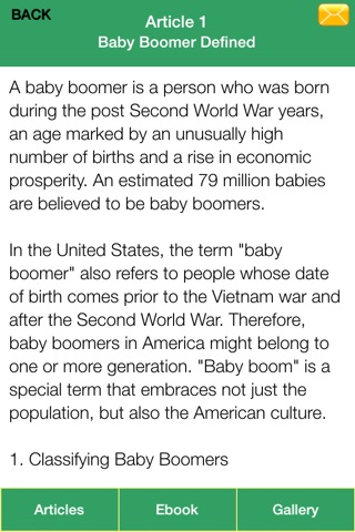 Baby Boomer Guide - The Baby Boomer's Guide To Living A Long & Healthy Life screenshot 4