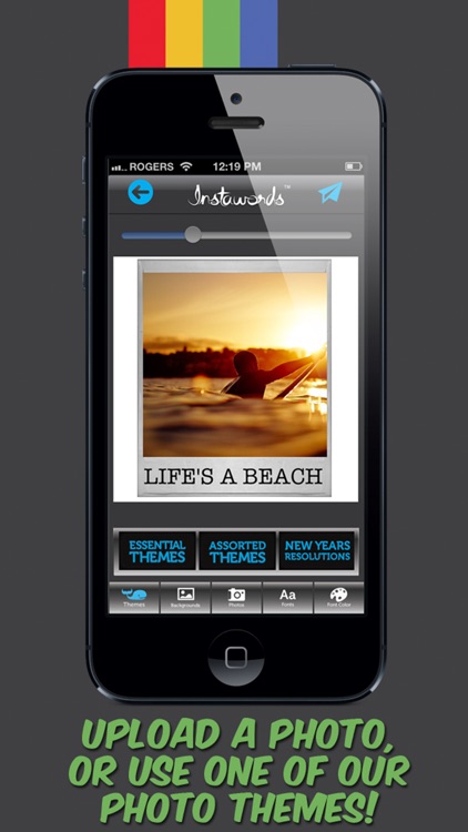 InstaWords Free - Add Text Over Your Photos or Make Them Into Beautiful Pictures