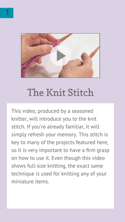 Mini Knitting and Crochet screenshot-4