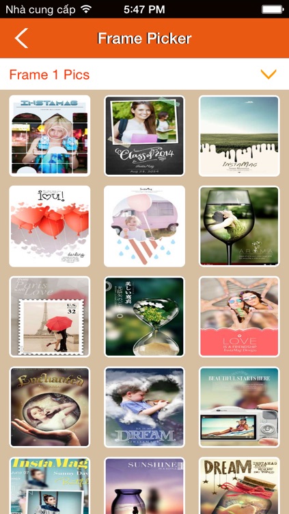 PhotoFrame - Create beautiful effect photo album filter editor