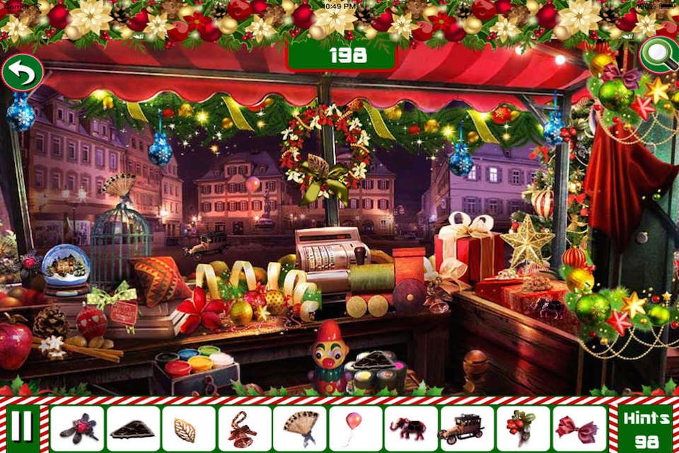 Christmas Hidden Objects Find The Differences screenshot 2