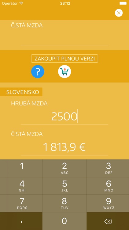 Čistá Mzda Lite screenshot-3