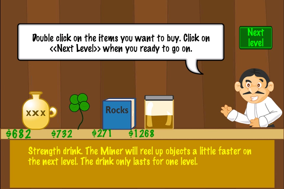 Classic Gold Miner HD Free screenshot 3