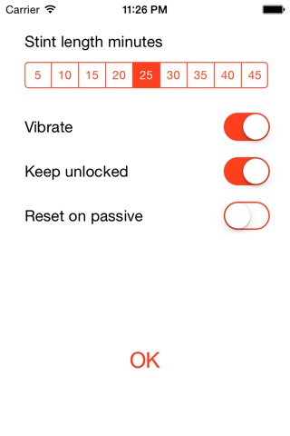 RedTimer screenshot 3