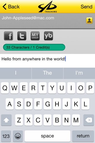 YB Messenger screenshot 2