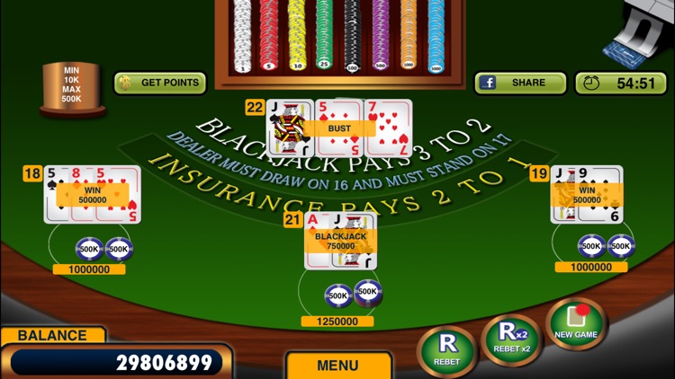 Blackjack 21 + Free Casino-style Blackjack game