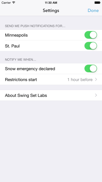 Snow Alerts screenshot-4