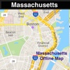 Massachusetts/Boston Offline Map with Real Time Traffic Cameras