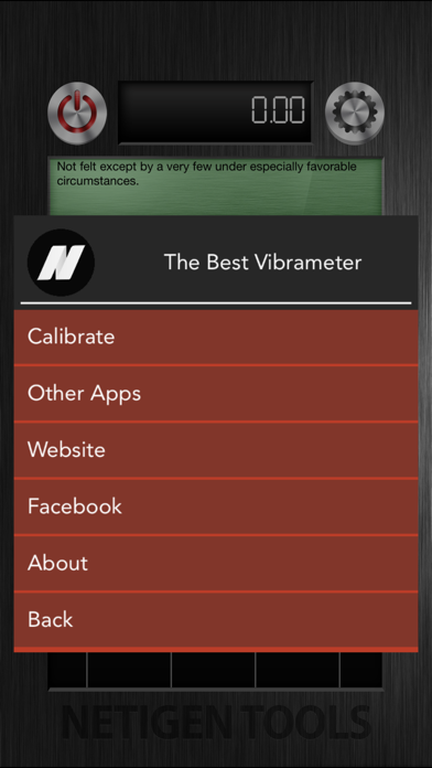 The Best Vibration Meter + Screenshot 3