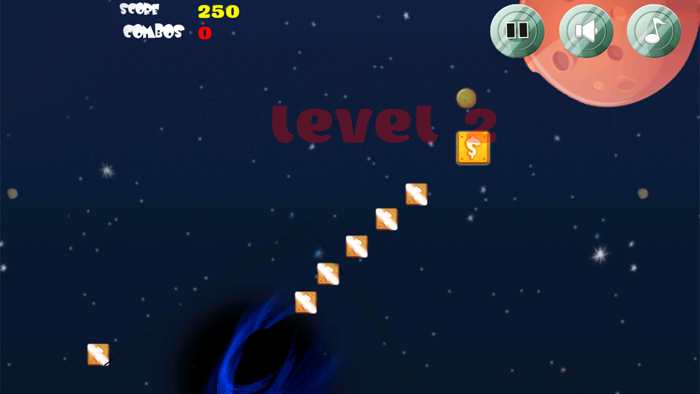 太空怪物 - 反弹在宇宙中来自火星和木星