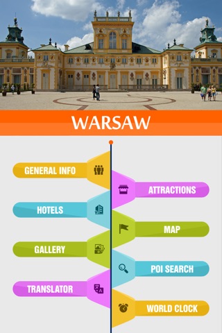Warsaw Offline Travel Guide screenshot 2