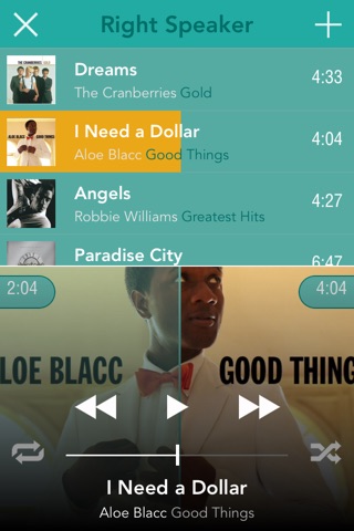 Split n Play: Double Music Player with Earphones screenshot 2