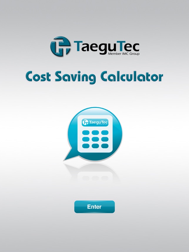 TaeguTec CostSaving Calculator - Ipad(圖1)-速報App