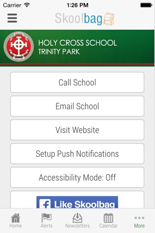 Holy Cross School Trinity Park - Skoolbag screenshot 4