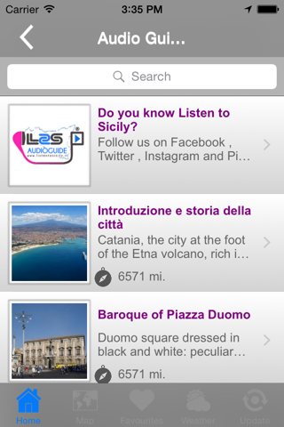 Audio Guide Catania screenshot 2