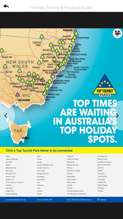 NSW Caravan Camping & RV Guide