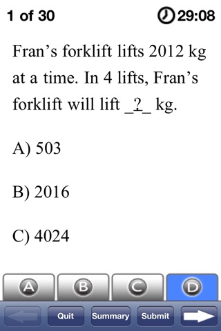 Math League Contests (Questions and Answers) Grade 5, 2007-12 screenshot 2