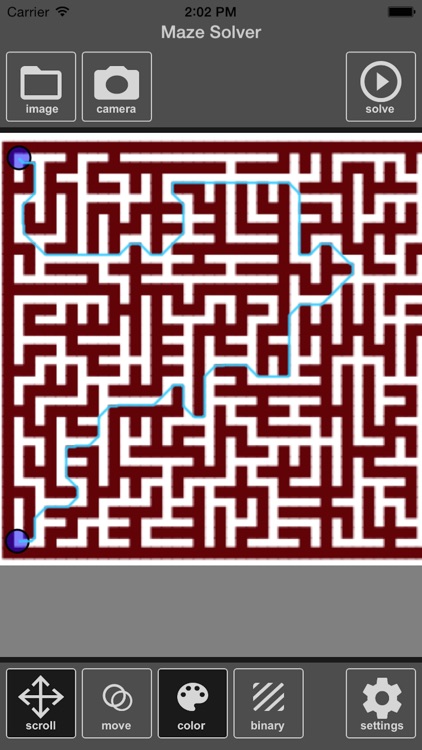 Maze Solver with Image Processing