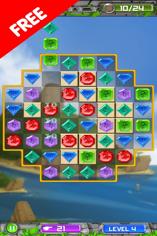 Match 3 Jewel - Jewel Quest Deluxe screenshot 3