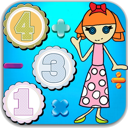 Maths Kids Test For Lalaloopsy Edition icon