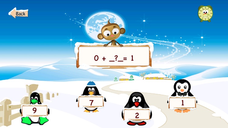 Snowfall Bingo Math Games screenshot-4