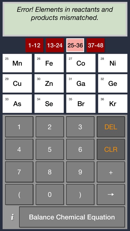 Chemistry Equation Balancing Calculator Free