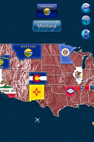 Geo World Deluxe - USA States, Capitals, Flags and Seals screenshot 3