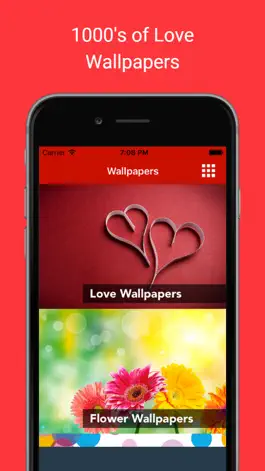 Game screenshot Love & Romantic Wallpapers : Backgrounds and pictures of valentine heart, flowers and polka dots as home & lock screen images mod apk