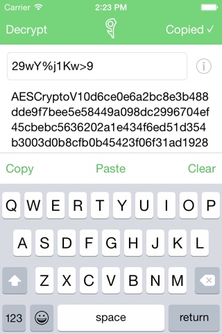 AES Crypto screenshot 3