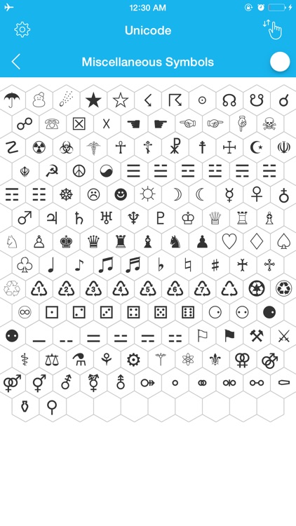 Unicode Map - Characters and Symbols for iOS 8